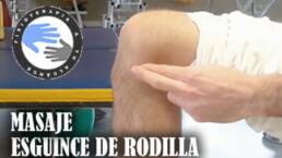 Esguince de rodilla masaje, como autotratar tu lesion