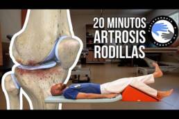 ???? Rutina de ejercicios para la artrosis de rodilla de 20 minutos, HAZLOS CONMIGO