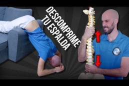 Cómo DESCOMPRIMIR TU COLUMNA en casa: 5 ejercicios para aliviar el dolor de espalda