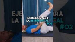 HERNIA DISCAL ‼️Ejercicios que te ayudarán 🗣️👈🏻 VIDEO COMPLETO 💪🏼