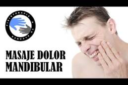 Masaje para bruxismo o dolor de mandibula