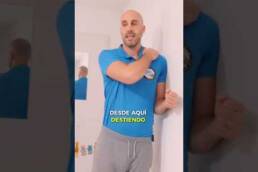 Si tienes una hernia de disco 😥 y no puedes tumbarte, prueba este ejercicio de pie 🧍