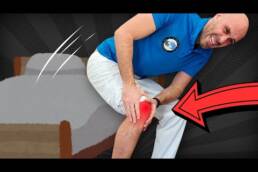 DOLOR de RODILLA al DESPERTAR – 6 EJERCICIOS para SOLUCIONARLO