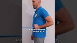 Si tienes dolor en el manguito rotador con este simple ejercicio podrás fortalecer 💪