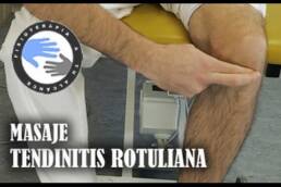 Masaje para la tendinitis rotuliana o de rodilla
