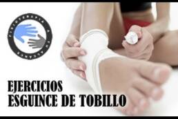 Esguince de tobillo, tratamiento y ejercicios