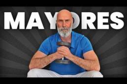 La RUTINA con MANCUERNAS que TODO ADULTO MAYOR de 70 necesita para GANAR FUERZA y LONGEVIDAD