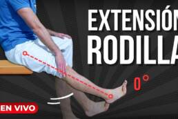 4 EJERCICIOS para mejorar la EXTENSION de RODILLA