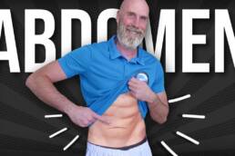 7 EJERCICIOS para FORTALECER el ABDOMEN en adultos mayores