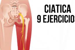 9 EJERCICIOS para aliviar la CIATICA sin importar su origen