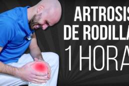 ARTROSIS DE RODILLA rutina de EJERCICIOS de 1 HORA en casa