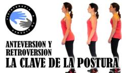Anteversion y retroversion, como corregir la postura de la espalda encorvada
