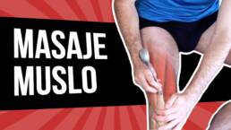 Automasaje de muslo CON CUCHARA para relajar los músculos cuádriceps e isquiotibiales