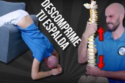 Cómo DESCOMPRIMIR TU COLUMNA en casa: 5 ejercicios para aliviar el dolor de espalda