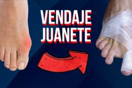 Como hacer un vendaje para el juanete