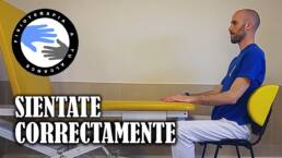 Como sentarse bien, con la ayuda de un cojín