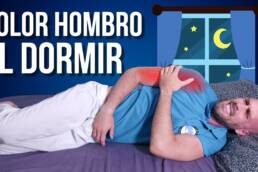 DOLOR DE HOMBRO al dormir, mejores POSICIONES y EJERCICIOS en la cama
