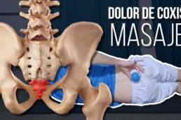 Dolor de COXIS MASAJE con pelota