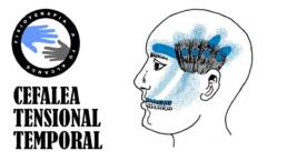 Dolor de cabeza, masaje del musculo temporal de la cabeza para la cefalea tensional