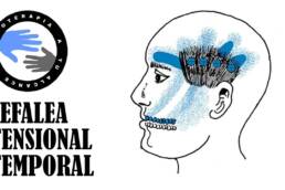 Dolor de cabeza, masaje del musculo temporal de la cabeza para la cefalea tensional