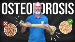EJERCICIOS para la OSTEOPOROSIS en adultos mayores