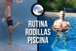 Ejercicios en piscina para el desgaste o artrosis de rodillas