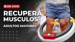 Ejercicios para RECUPERAR EL MÚSCULO en las piernas – En vivo 30 minutos