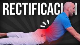 El MEJOR EJERCICIO para CORREGIR la RECTIFICACIÓN LUMBAR