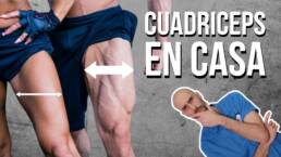 El mejor EJERCICIO para fortalecer los CUADRICEPS en casa sin material