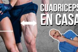 El mejor EJERCICIO para fortalecer los CUADRICEPS en casa sin material