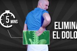 Elimina la LUMBALGIA con 5 MINUTOS de EJERCICIOS