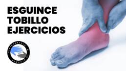 Esguince de tobillo, tratamiento y ejercicios