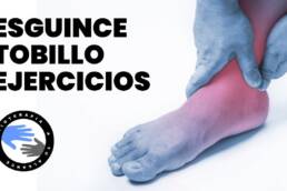 Esguince de tobillo, tratamiento y ejercicios