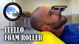 Foam roller ejercicios para el dolor de cuello o cervicalgia