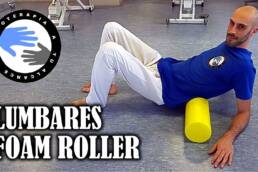 Foam roller ejercicios para lumbares o cuadrado lumbar