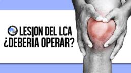 Ligamento cruzado anterior roto, ¿que hacer? ¿debe operarse?