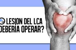 Ligamento cruzado anterior roto, ¿que hacer? ¿debe operarse?