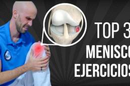Los MEJORES 3 EJERCICIOS para el MENISCO ROTO
