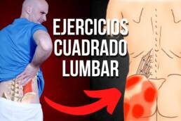 Lumbalgia, ejercicios para aliviar el dolor del cuadrado lumbar