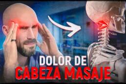 MASAJE con pelota para QUITAR el DOLOR DE CABEZA