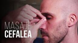 MASAJE de los senos paranasales para el DOLOR DE CABEZA