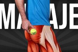 MASAJE profundo de CADERA con PELOTA de TENIS