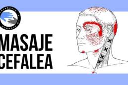 Masaje anterior de cuello para el dolor de cabeza, puntos gatillo del musculo esternocleidomastoideo