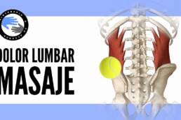 Masaje con pelota para el dolor lumbar