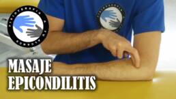 Masaje para epicondilitis o codo de tenista