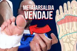 Metatarsalgia vendaje para aliviar el dolor