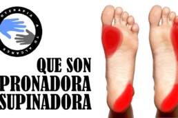 Pisada pronadora o supinadora, que significan