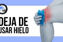 Por que no debes usar hielo en todas las lesiones agudas