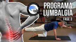 Programa de EJERCICIOS para la LUMBALGIA o dolor lumbar FASE 3
