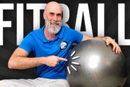 RUTINA de EJERCICIOS con FITBALL tumbado para ADULTOS MAYORES – 30 minutos